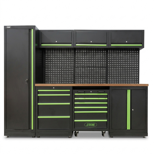 JBM Conjunto Modular con Carro de herramientas equipado