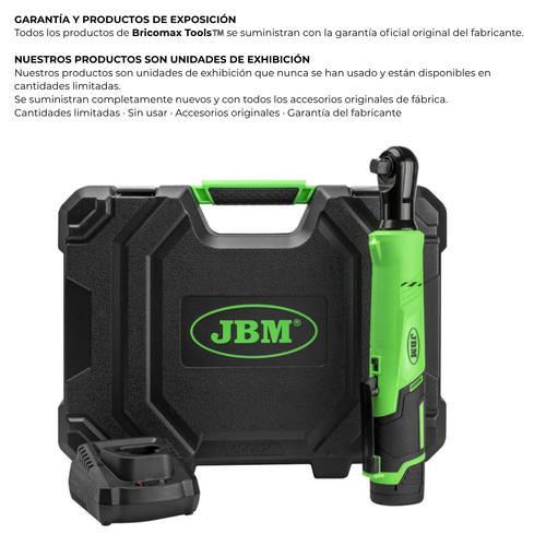 JBM Carraca a Batería 1/2" 12V 55Nm | Doble dirección