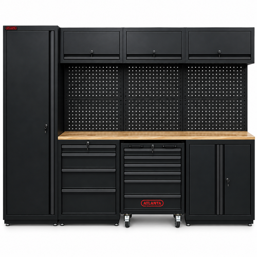 Atlanta Conjunto Modular Equipado Con Carro de Herramientas
